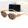 Womens Triomphe Oval Frame Sunglasses man Metal Mirror Legs Green Lens designer Sunglasses Retro Small Round Frame Sexy With original box SY 4433