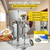 Grinders VEVOR 10L/12L/15L Electric Sausage Filler Sausage Stuffer Sausage Maker Vertical Commercial Grade with 5 Filling Funnels