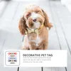 Hundehalsbänder, Halsbandzubehör, dekorative Haustiermarke, Id-Tags für Haustiere, robuste Katzengravur-Etiketten