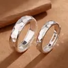 Cluster Ringe Ankunft 925 Sterling Silber Ring Für Männer Hochzeit Finger Zubehör Trendy Paar Männlich Weiblich Schmuck Einstellbar