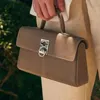 Cafune Damentasche, vielseitige Designer-Umhängetasche, Einkaufstasche, Designer-Handtasche aus echtem Leder, Aktentasche mit Klappe, Umhängetasche, Handhandtasche, Tragetasche mit Box