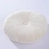 Pillow Candy Color Pumpkin Throw Pillows Soft Velvet Round Sofa Decorative Shaped Chair Car Seat Home Decor 35x35cm