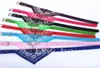 Bandana-halsbanden voor kleine honden Kat Huisdier Halsdoek PU-kraag met bedrukte driehoekige sjaal Maat verstelbaar Hondenbandanas5218067