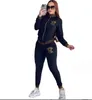 Women's Tracksuits Men's Tracksuits Luxury brand Casual sports Suit 2 Piece Set designer Women's set Q6161