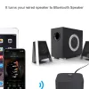 Динамики NFC Bluetooth-совместимый аудиоресивер 5.0 3,5 мм AUX 2RCA Стерео Hi-Fi музыкальный адаптер для автомобильного комплекта Домашний динамик Автоматическое включение/выключение Dongle