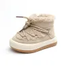 Outdoor Hot Koop 2022 Nieuwe Winter Baby Laarzen Warme Pluche Rubberen Zool Peuter Kids Sneakers Baby Schoenen Mode Kleine Jongens meisjes Laarzen