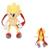 Anime 45CM sonic Hedgehog Stark Book Backpack Plush toys wholesale and retails