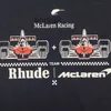 Men's T-shirts Rhude x Mclaren Shirt Men Women High Quality Car Pattern Printing Tops Tee Clothing Harajuku16k0f9yp6MJD