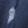 Jeans pour femmes Streetwear Y2k évasé déchiré lavé Vintage avec bords déchirés trous pantalon cargo rétro 2024