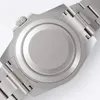 Orologio meccanico automatico da uomo di lusso Lunetta in fibra di carbonio da 40 mm Impermeabile Acciaio inossidabile 904L 3135 Movimento Striscia di acciaio inossidabile Luminoso Qualità 10A