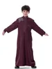 Ethnic Clothing Muslim Boys Kids Dubai Saudi Robe Thoub Jubba Thobe Daffah Arabic Dress Islamic Abaya Ramadan Thawb Middle East Caftan