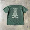 Herr t-shirts t-shirt herrar kvinnor harajuku hiphop grafisk tryck överdimensionerad tshirt 2023 ny mode casual gotisk kort ärm toppar t240227