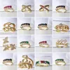 Cluster Rings For Women/Men Double-layer Fashion Jewelry Micro Paved Zircon Confession Wedding Gift Bar Nightclub Accessories