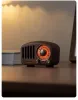 Radio Vintage Radio Retro Bluetooth5.0speaker Walnuss Holz FM Radio mit altmodischem klassischem Stil starker Bass -Verbesserung TF -Karte