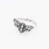 Cluster Ringen Death Moth Wiccan Supplies Ring Sieraden Insect Hanger Schedel Dood Hoofd Vlinder Kerstcadeau