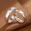 Cluster Ringe Ankunft 925 Sterling Silber Ring Für Männer Hochzeit Finger Zubehör Trendy Paar Männlich Weiblich Schmuck Einstellbar