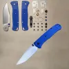 15 Modeller 535/535S BUGOUT Folding Knife S30V Satin Plain Blade Polymer Handtag fungerar skarpt lätt att bära utomhusjakt vandringsficka kniv 537 3300 4850 15535 verktyg