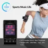 Плееры ICEICE MP3-плеер с полным сенсорным экраном, Bluetooth и динамиком, 8 ГБ, 16 ГБ, Hi-Fi, металлический мини-портативный плеер Walkman с радио FM-записью