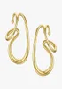 Stud ENFASHION Irregular Line Earrings For Women Gold Color No Piercing Ear Cuff Fashion Jewelry Friends Gifts Kolczyki E1206 22108550870