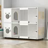 Cages porte-chats en bois massif, nid de petits animaux, Cage Simple, maison intérieure, armoire multicouche légère, Villa de luxe YX394T