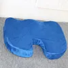 Soporte de almohada Asiento ergonómico Espuma viscoelástica para oficina Coche Silla de ruedas Dolor antideslizante