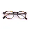 Moda Occhiali da sole Montature 2021 Occhiali da vista vintage OV5186 Gregory Peck Occhiali rotondi in acetato Telaio Uomo Donna con custodia originale12449