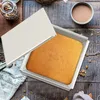 Bakeware Tools rostfritt stål justerbar fyrkantig bakverk mousse efterrätt tårta mögel bakning verktyg dekorera bekvämlighet kök
