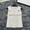 Chaleco De Punto Sin Mangas Top De Punto Corto Slim Fit Cadena De Metal Adornado Sin Mangas Tops De Punto Sudadera Transpirable Informal De Verano Camisetas De Manga Corta