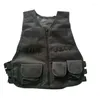 Jachtjassen Kinderen Meerdere zakken Militair vest Kind Ademend Sneldrogend Camouflagevest Outdoorvesten