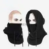 Tactical Hood Fashion Tactical Hatwarm Cap Winter Ski Hat Waterproof Thermal Fleece Balaclava Hat Hooded Neck Warmer Halsdukar HATSL2402