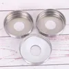 Liquid Soap Dispenser 2pcs Jar Lids Stainless Steel Decor For Kitchen& Bathroom Pumps Hand Dish Lotions/ Brushed Nickel