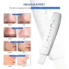 Enheter 6 i 1 EMS Ultrasonic Skin Scrubber Ion LED Photon Skin Lifting Massager Face Spatula Blackhead Remover Ansikt Djup Rengöring