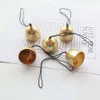 Brass Mini Metal and Wind Chime DIY Material Accessories Anti-theft Christmas Small Bell Pendant