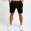 Shorts Masculinos Mens Verão Algodão Ginásio Shorts Fitness Workout Jogging Sweatshorts Na Altura Do Joelho Masculino Praia Curto Sweatpants Roupas Casuais T240227