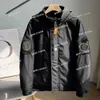 Stone Jacket Island Осень Зима Мужская толстовка с капюшоном Harajuku Спортивная одежда Брендовая повседневная однотонная женская разноцветная куртка с капюшоном Комплект из 2 предметов Stone-island Jacket 165 914