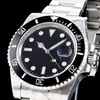 Mens Movement Watches Designer Watch 40mm Black Dial Automatic Mechanical Fashion Classic Style Rostfritt stål Vattentäta armbandsur