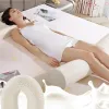枕ファッション60x12cmリラックスタイの天然ラテックスシリンダーマタニティピローサイドスリーパースリーパー妊娠中の女性のための枕