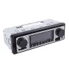 Jogadores 12V Bluetooth Vintage Car Radio MP3 Player Estéreo USB AUX FM Estação de Rádio Bluetooth com Controle Remoto FM Radio Receiver