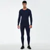 Intimo termico da uomo Aismz Fleece Thermo Winter Men Long Johns Abbigliamento caldo Rashgard Kit Sport Compression