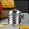 juchiva Fruit Vegetable Tools Easy Stripper Kitchen Gadgets Stainless Steel Cob Cutter Round Corn Kerneler Peeler Cooking Accessories Tly0 Dhba0