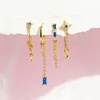 Dangle Earrings 6 Pieces Geometric Lightweight Stud Earring Jewelry