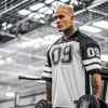 T-shirts pour hommes Hommes Casual Impression À Manches Courtes T-shirt À Séchage Rapide Bodybuilding Élasticité Vêtements De Basket-Ball Fitness Gym T-shirt Taille M-XXXL T240227