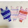 Designer Swimsuits Toddler Children Swimwears Girls Kids One-Pieces Bikini Summer Full Letter Printed Beach Pool Sport Bathing Suits Youth Infants F4mF#
