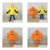 Mascot Hallowee Performance Two Color Star Costumes Cartoon Character Adt Size Fancy Dress Drop Delivery Apparel Dhn7M