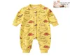 new born baby clothes long sleeve jumpsuit unisex newborn boy girl costume Cartoon dinosaur onesie toddler infant clothing fall 202317706
