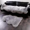 Tapis de laine artificielle tapis en peau de mouton tapis moelleux doux maison chaise couverture tapis chambre couverture tapis pour enfants salon Tapete