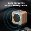 Speakers Wooden Bluetooth Wireless Speaker Mobile Computer Home Tws Interconnect Wireless Gift Surround Sound Small Stereo Audio