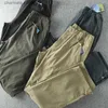 Men's Pants Men Quick-dry Cargo Pants 2023 Summer Thin Double-used Removable Loose Straight Pants Travel Hiking Climbing Fishing Trousers T240227