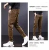 Pantalons pour hommes Corduroy Hommes Épais Ajouter Velours Chaud Pantalon de survêtement Taille élastique Pantalon Hip Hop Jogging Cargo Hommes Harajuku