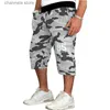 Mäns shorts Zogaa Mens Beach Camouflage Breattable Casual Sports Shorts T240227